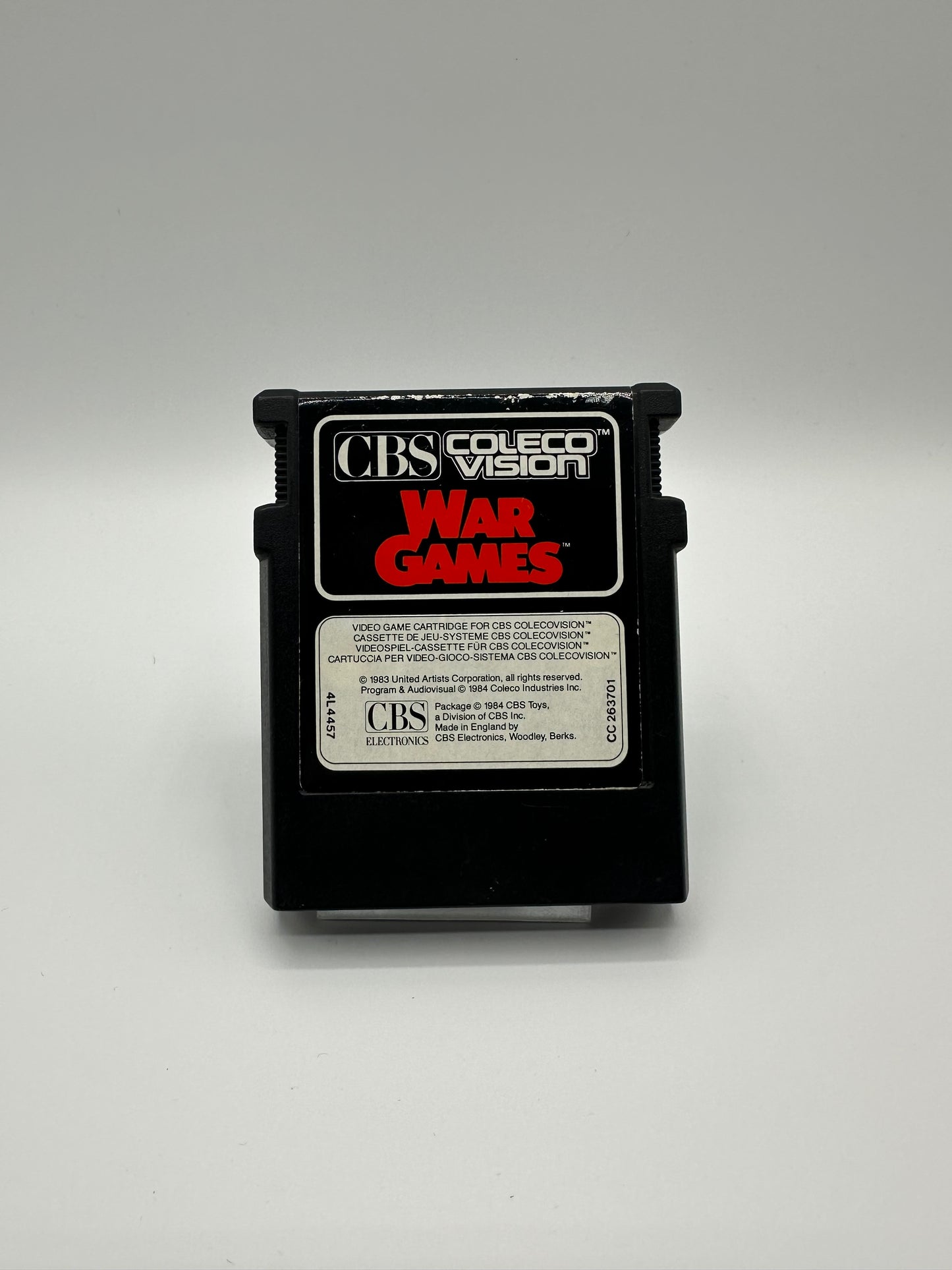 WarGames CBS ColecoVision