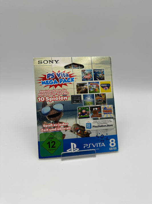 PS Vita Mega Pack Speicherkarte 8gb Sealed