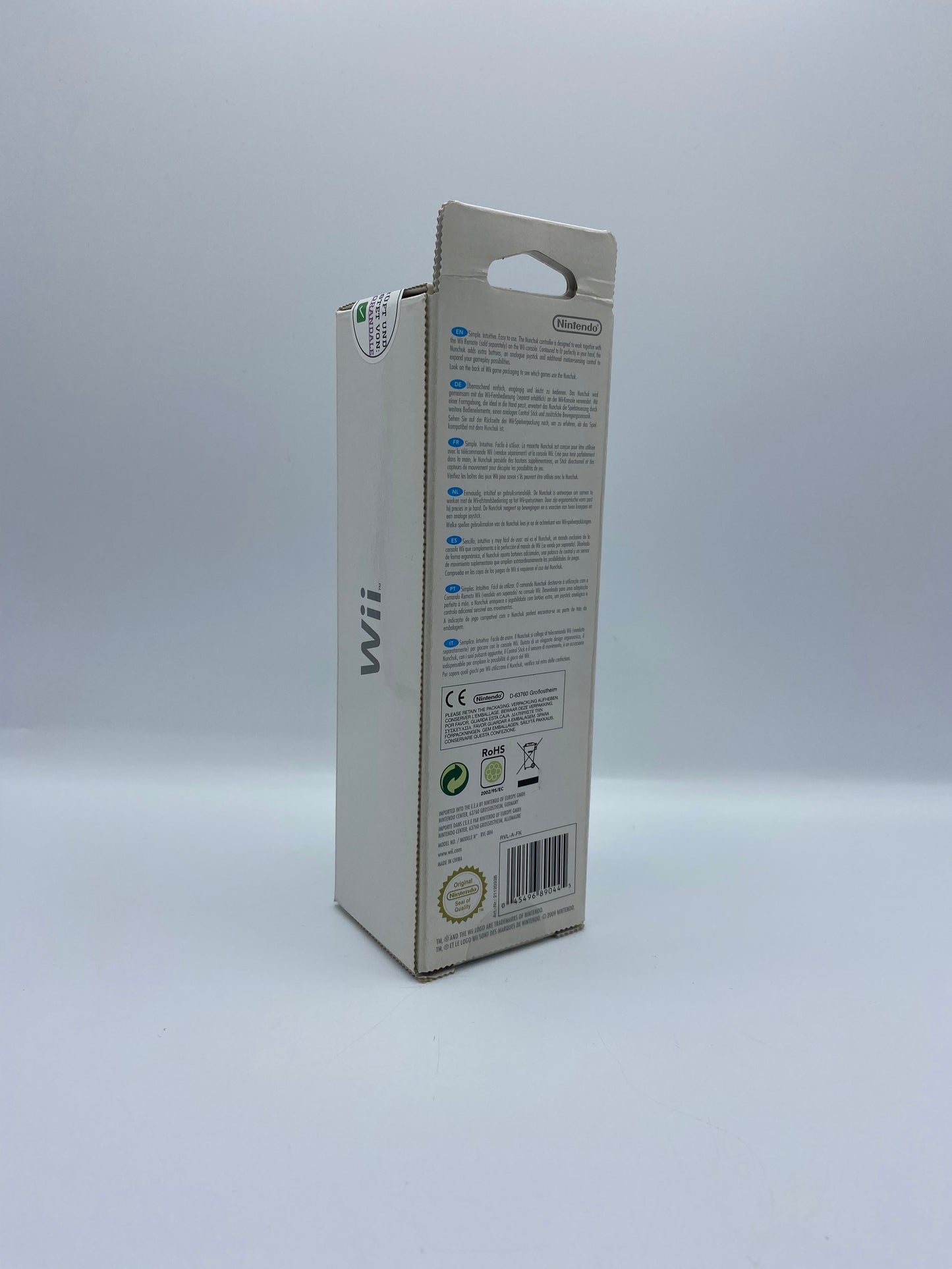 Wii Nunchuk - Schwarz OVP