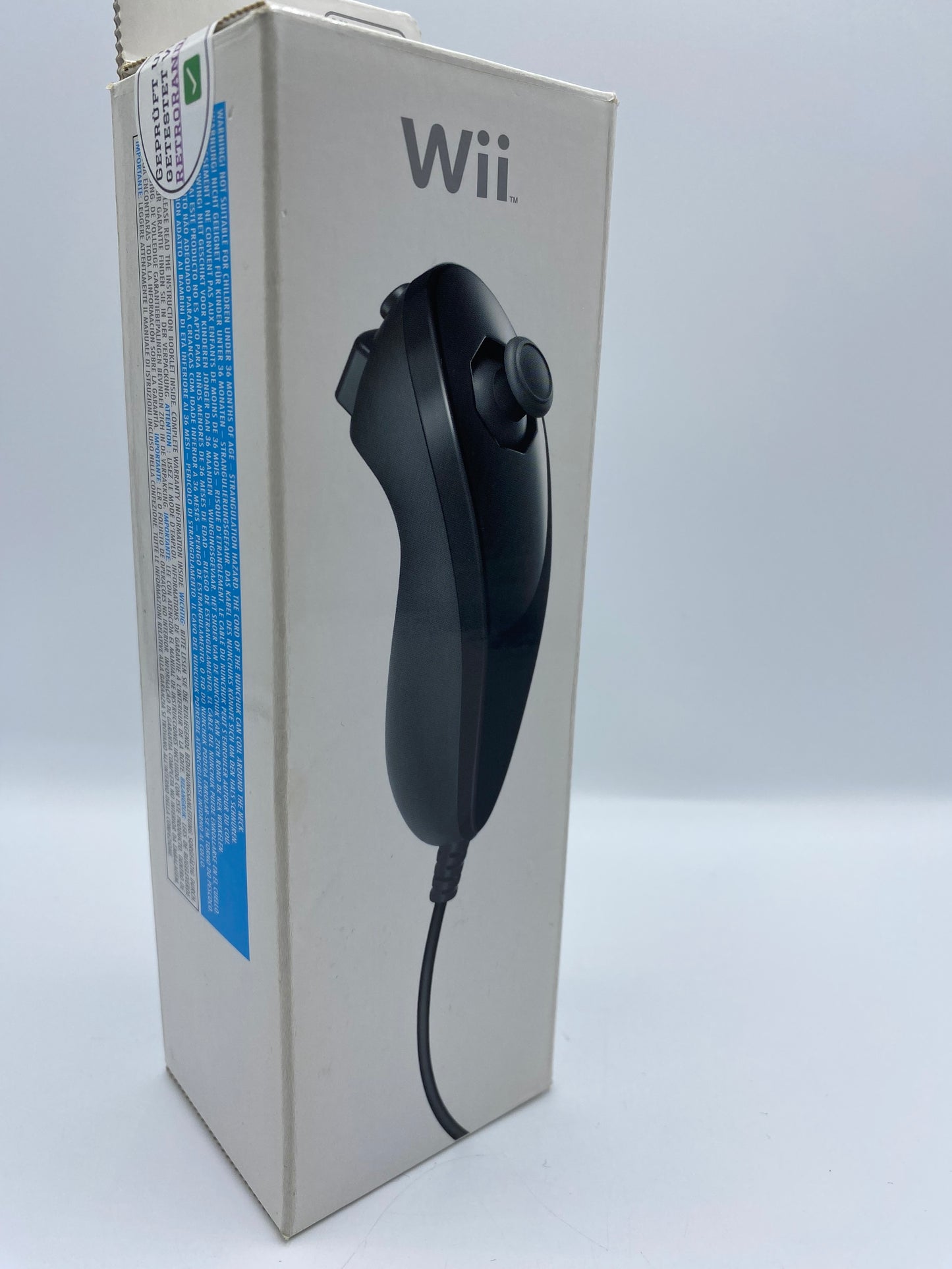 Wii Nunchuk - Schwarz OVP