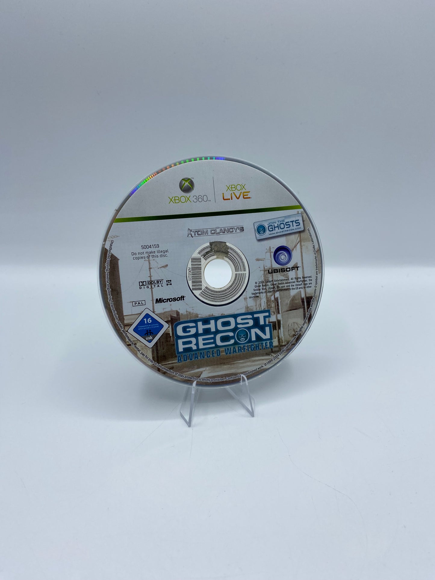 Ghost Recon Advanced Warfighter - disc only