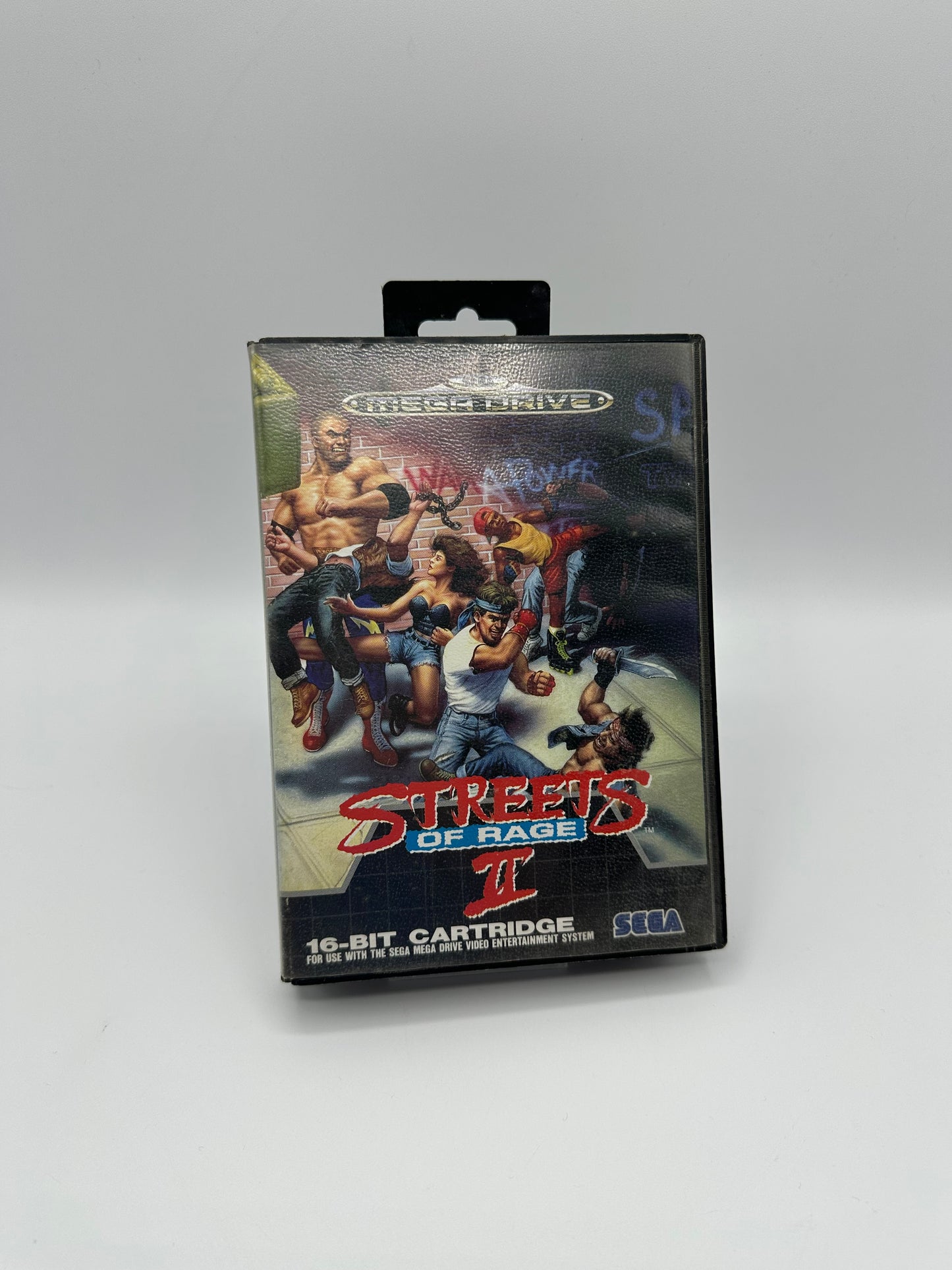 Mega Drive Streets of Rage 2 - Gebrauchsspuren