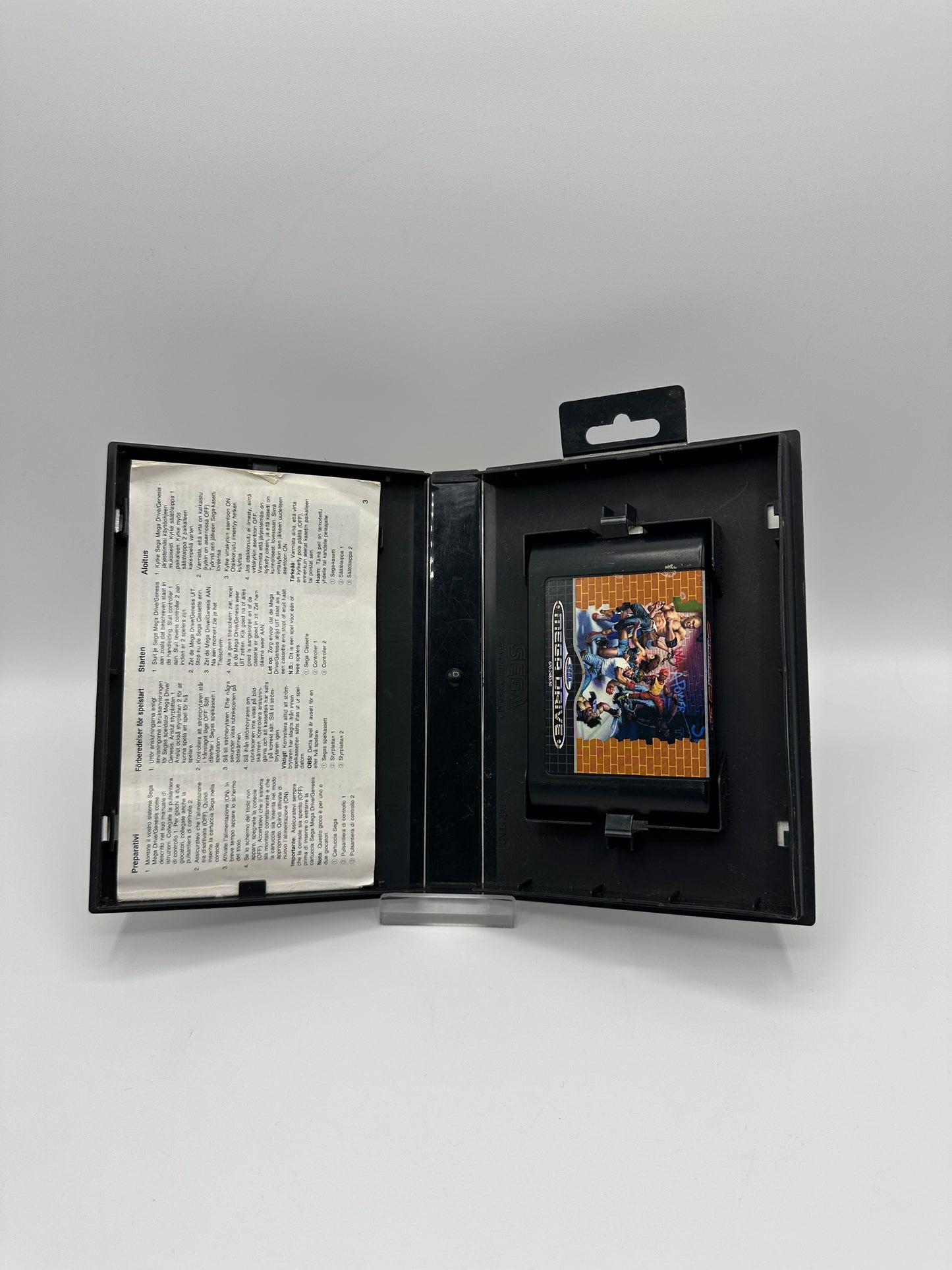 Mega Drive Streets of Rage 2 - Gebrauchsspuren