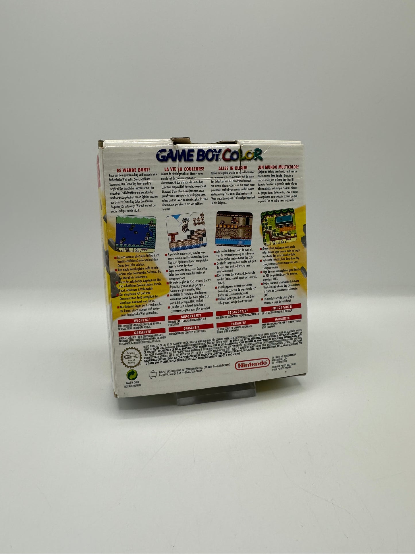 Gameboy Color Gelb - OVP