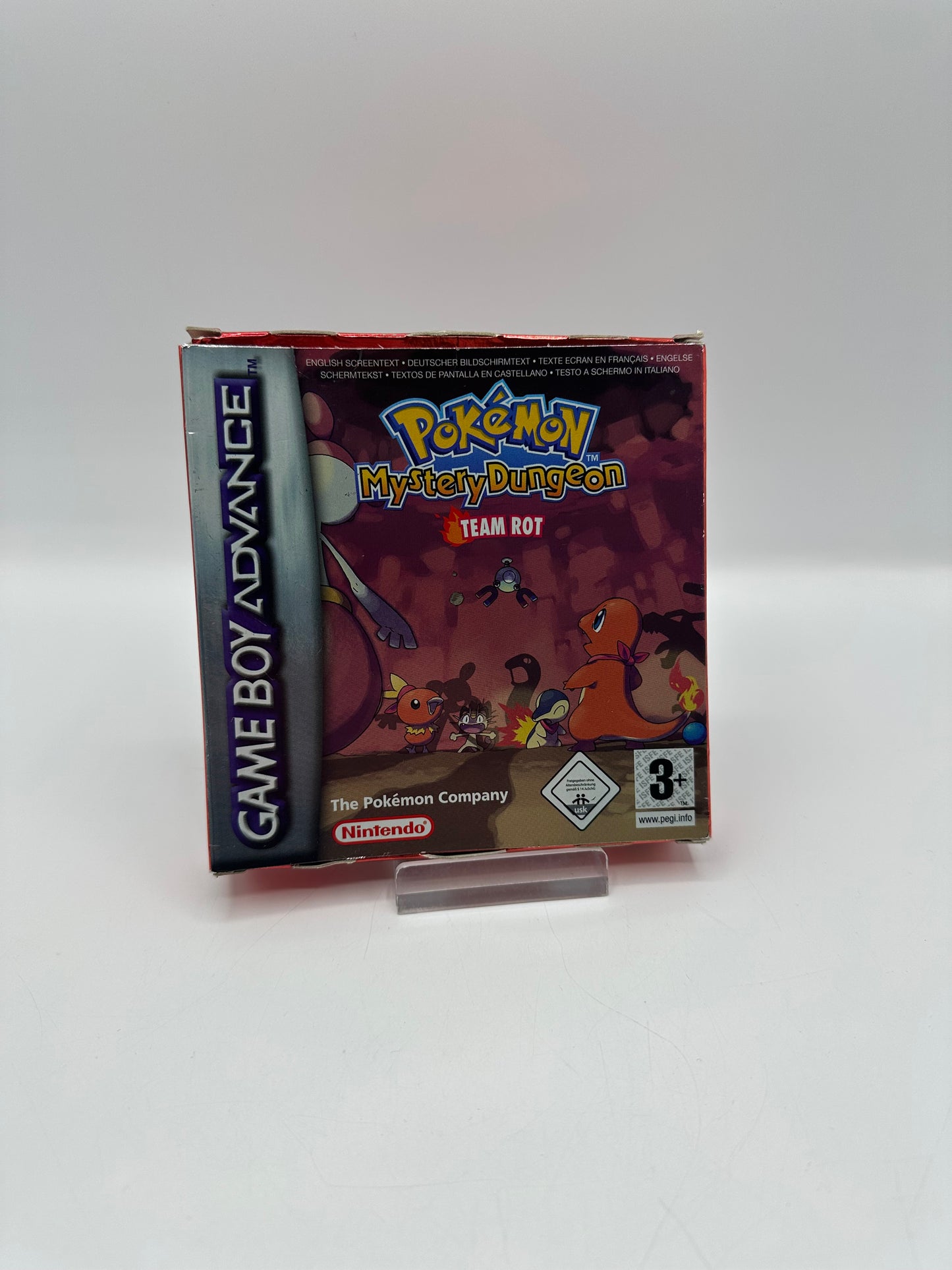 Pokemon Mystery Dungeon Team Rot OVP