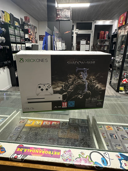 XBox One S Shadow of War Middle Earth OVP