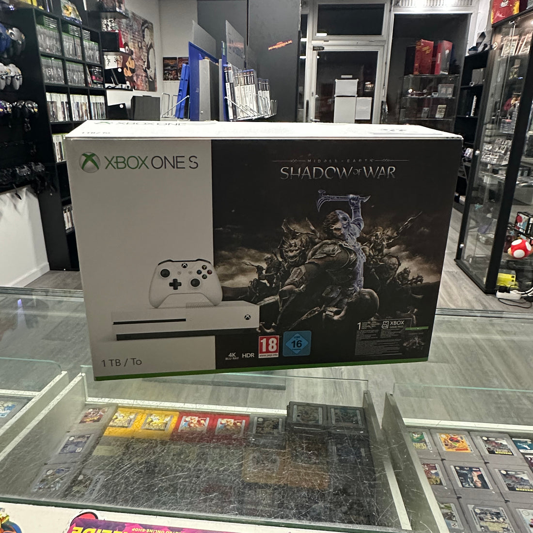 XBox One S Shadow of War Middle Earth OVP