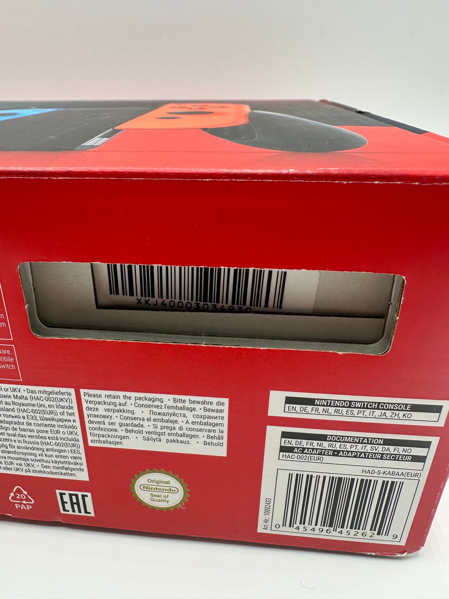 Nintendo Switch - OVP