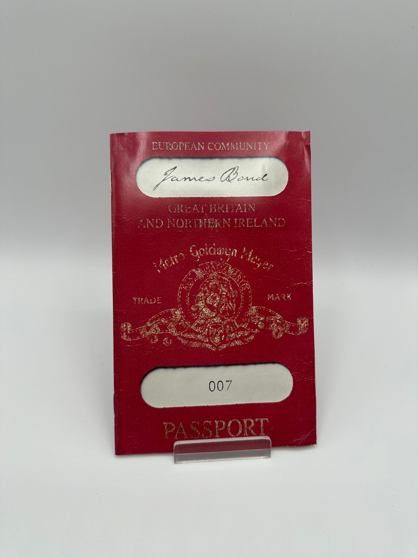 James Bond - 007 Great Britain And Northern Ireland Passport - Promo Broschüre