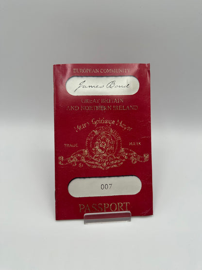 James Bond - 007 Great Britain And Northern Ireland Passport - Promo Broschüre