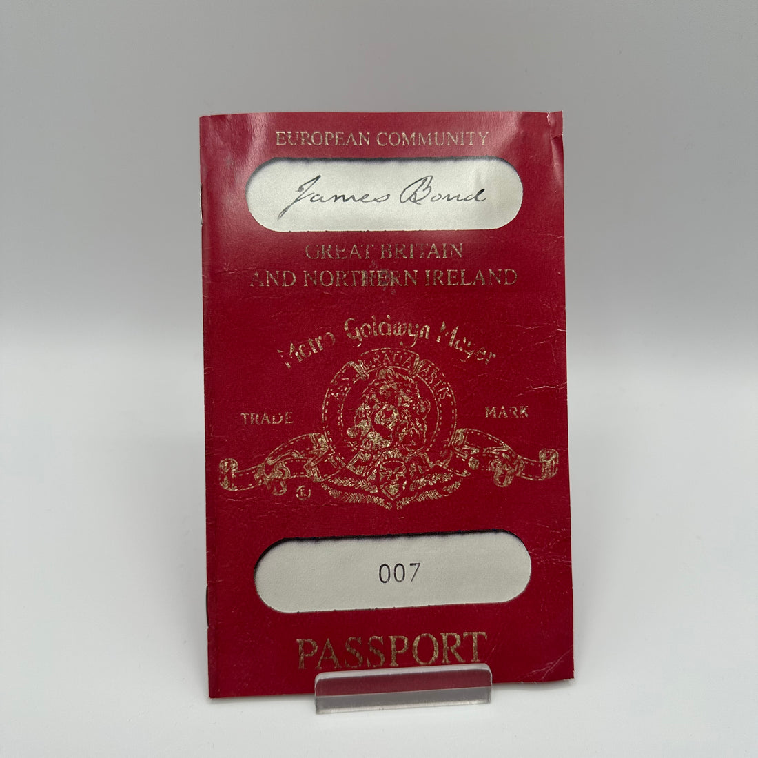 James Bond - 007 Great Britain And Northern Ireland Passport - Promo Broschüre