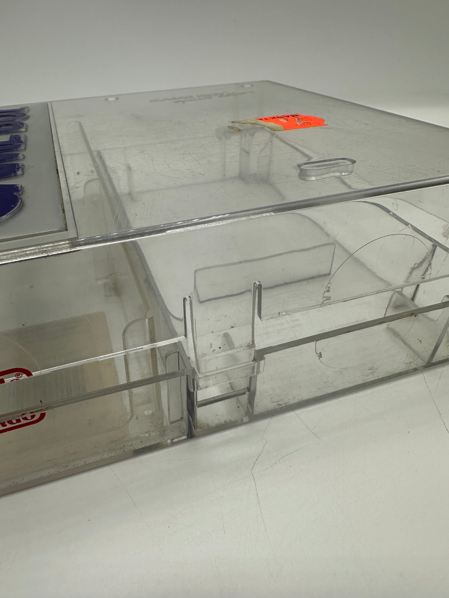 Nintendo Game Boy Box transparent