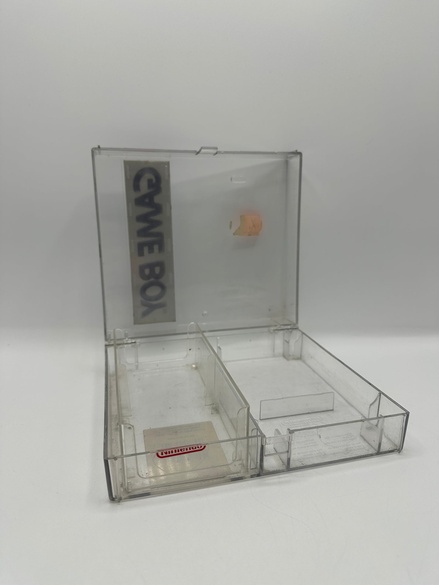 Nintendo Game Boy Box transparent