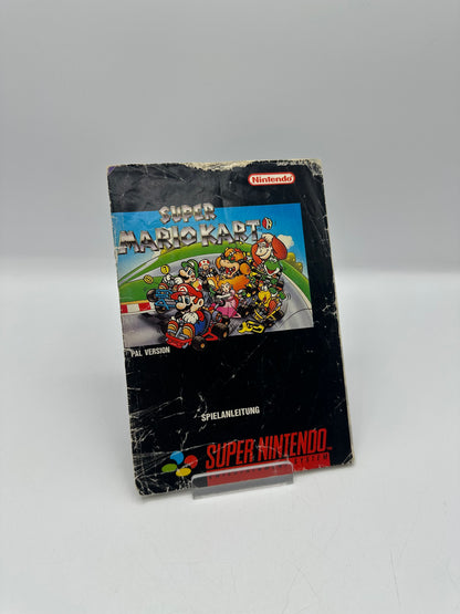 Super Mario Kart SNES - Anleitung - Gebrauchsspuren