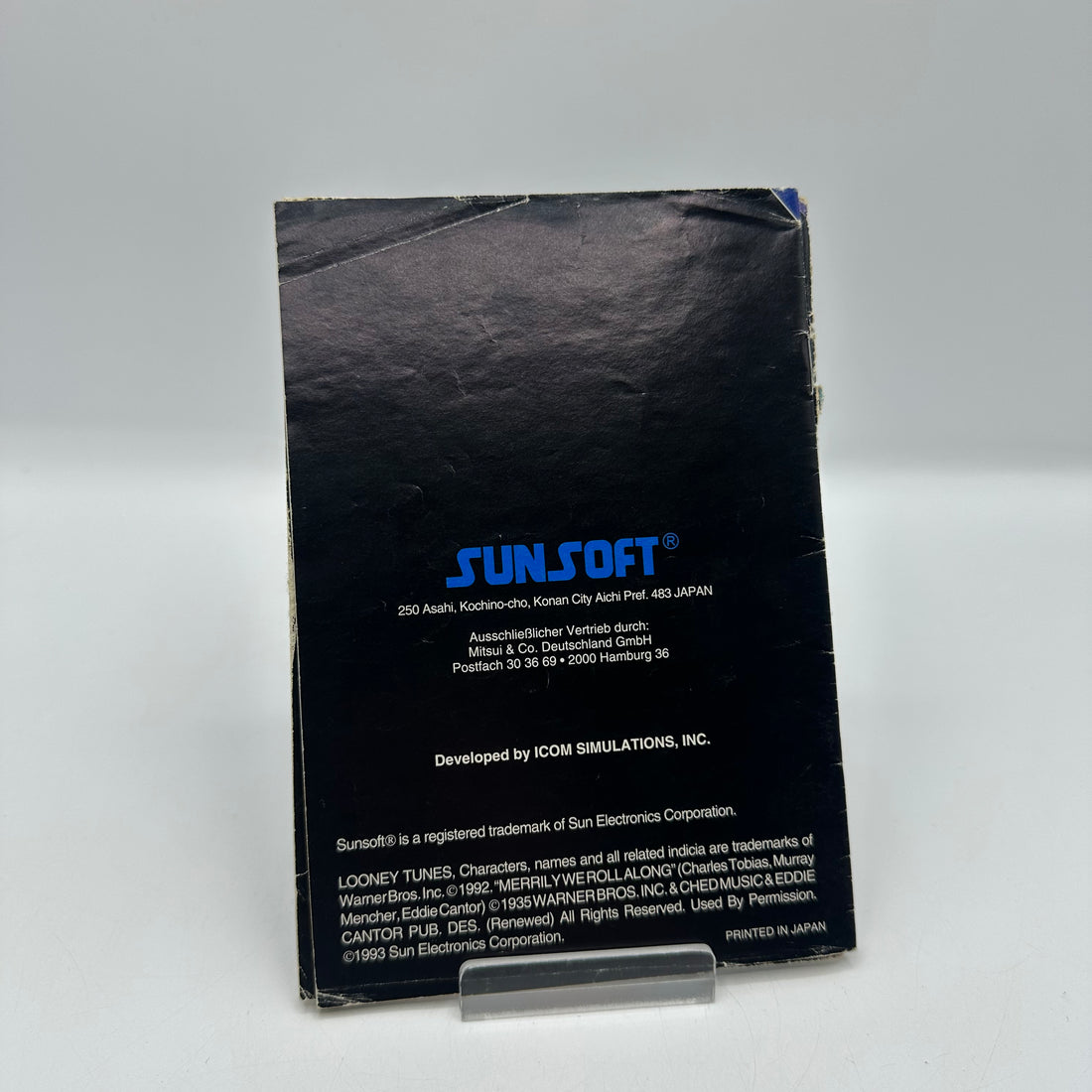 Super Mario Kart SNES - Anleitung - Gebrauchsspuren