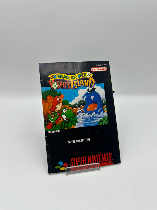 Super Mario World 2 Yoshis Island SNES - Anleitung