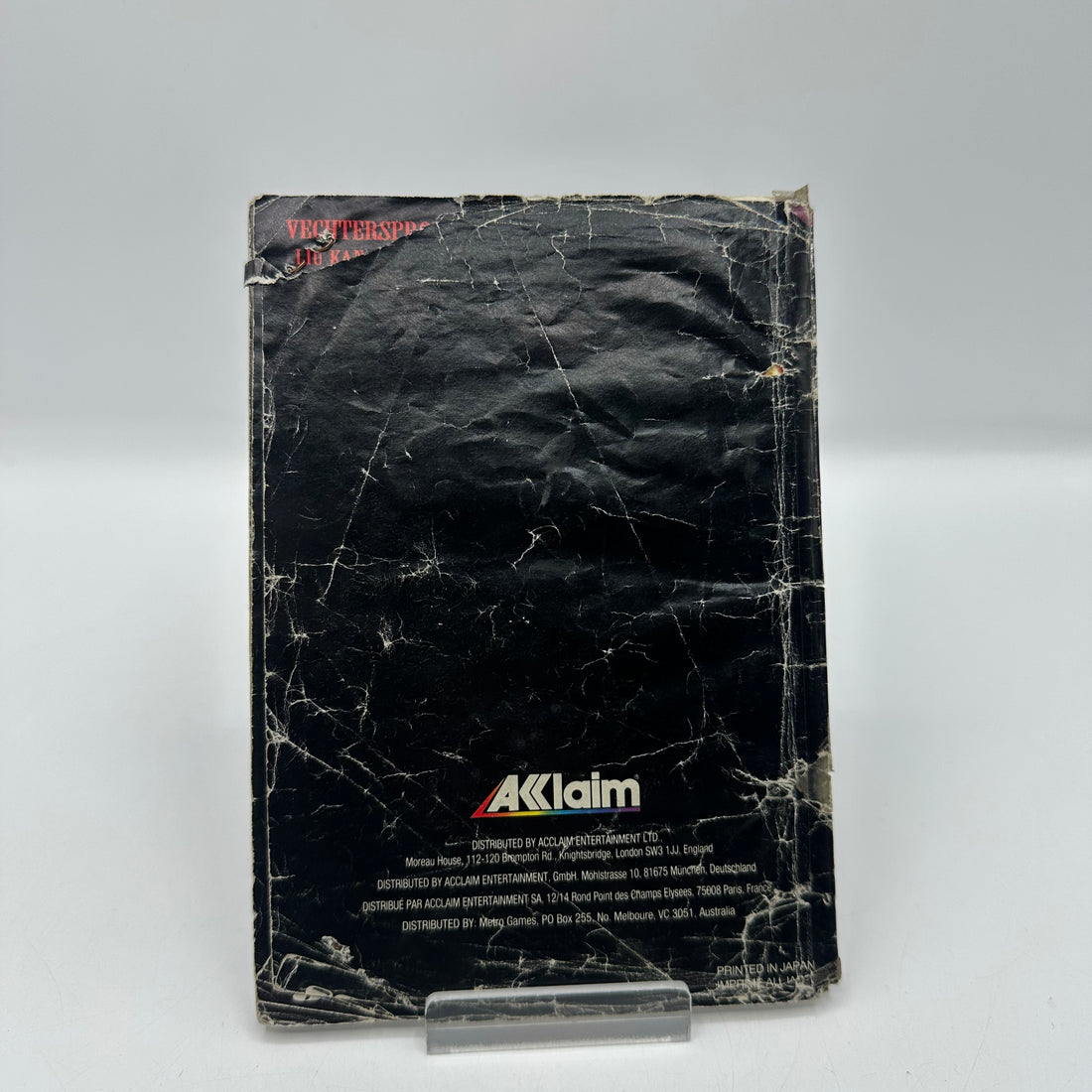 Mortal Kombat 2 SNES - Anleitung - Gebrauchsspuren