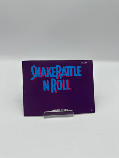 SnakeRattle N Roll NES - Anleitung