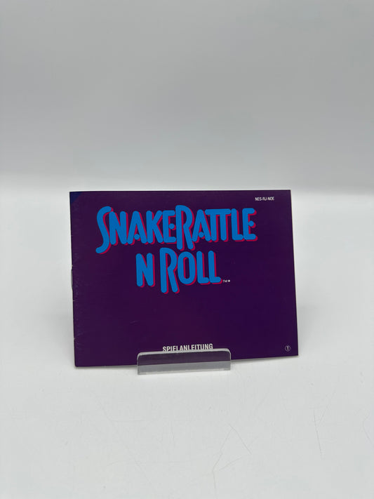 SnakeRattle N Roll NES - Anleitung