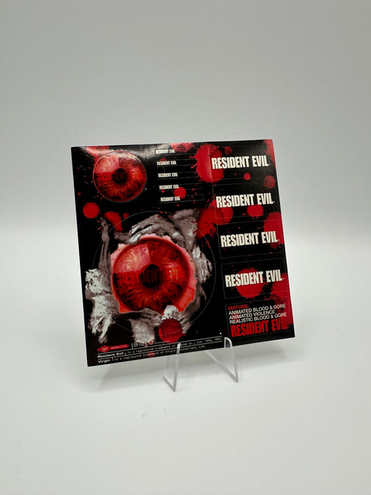 PS1 Resident Evil Directors Cut Sticker/Aufkleber