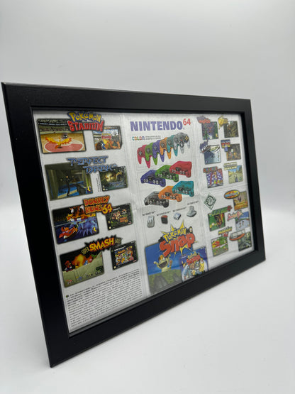 Nintendo 64 Original Werbematerial – Nintendo Promo Flyer