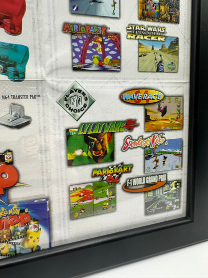 Nintendo 64 Original Werbematerial – Nintendo Promo Flyer