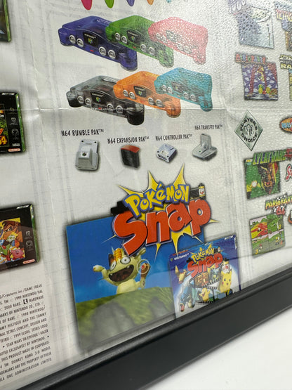 Nintendo 64 Original Werbematerial – Nintendo Promo Flyer