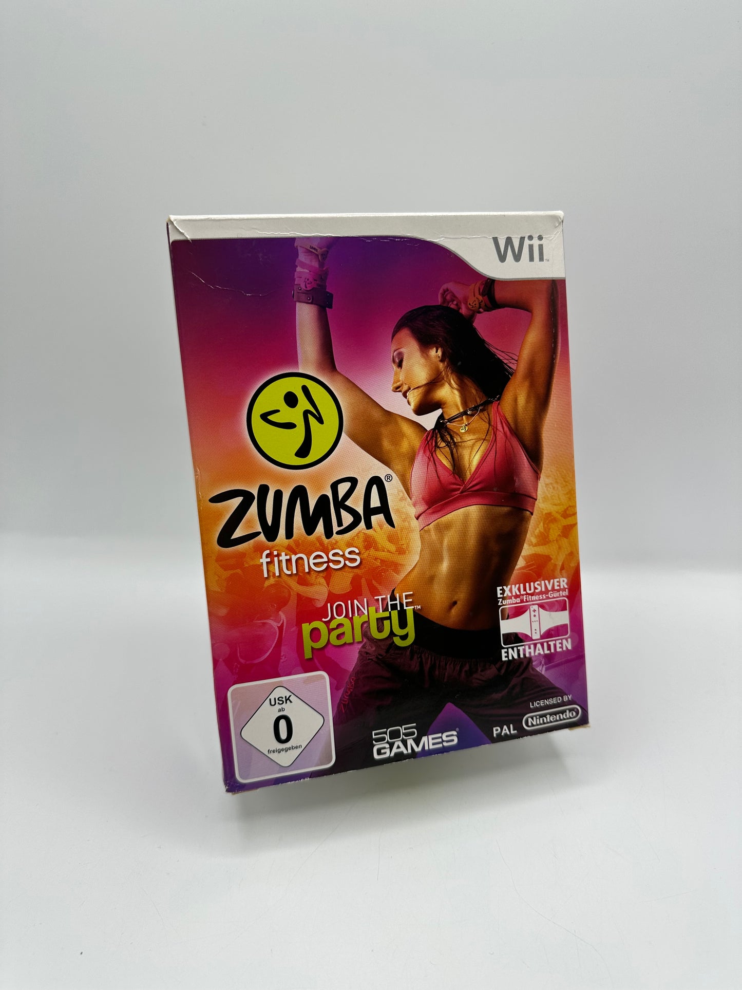 Zumba fitness mit Band