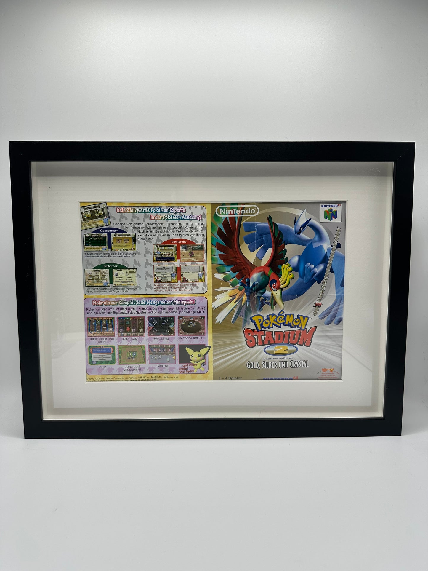 Pokemon Stadium Bild + Rahmen