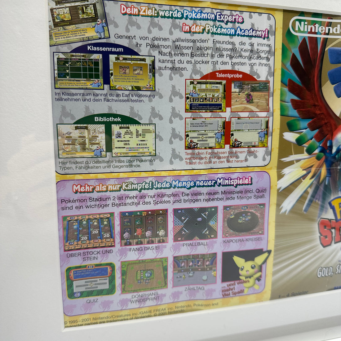 Pokemon Stadium Bild + Rahmen