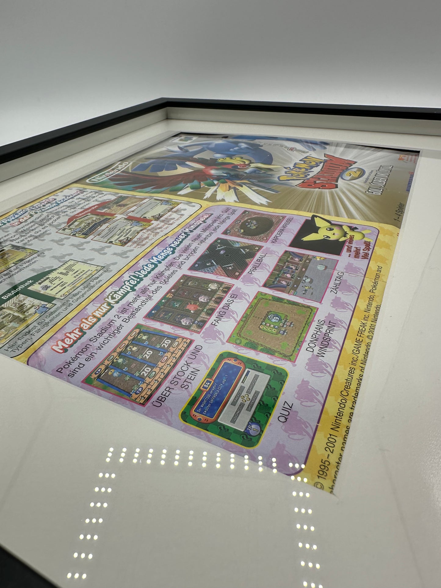 Pokemon Stadium Bild + Rahmen