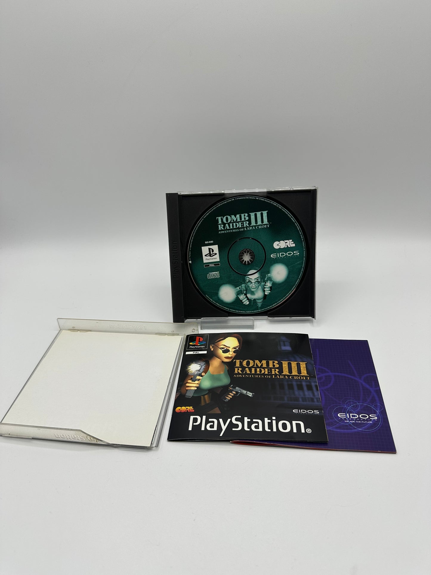 Tomb Raider III 3 Adventures of Lara Croft - Gebrauchsspuren