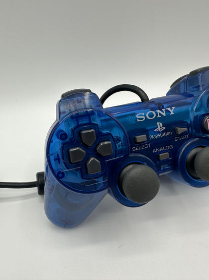 Sony Playstation 2 Controller - Blau Transparent - PS2 Controller