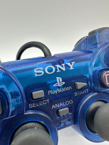 Sony Playstation 2 Controller - Blau Transparent - PS2 Controller