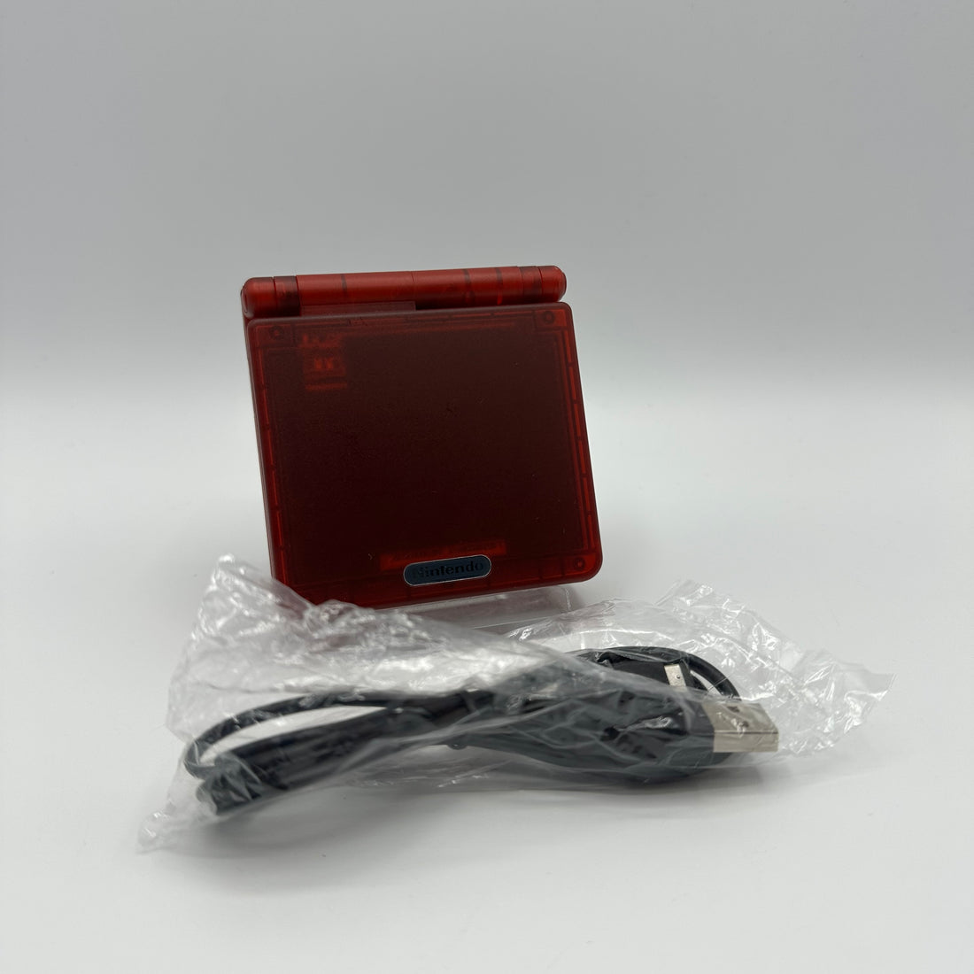 Gameboy Advance SP Rot Transparent