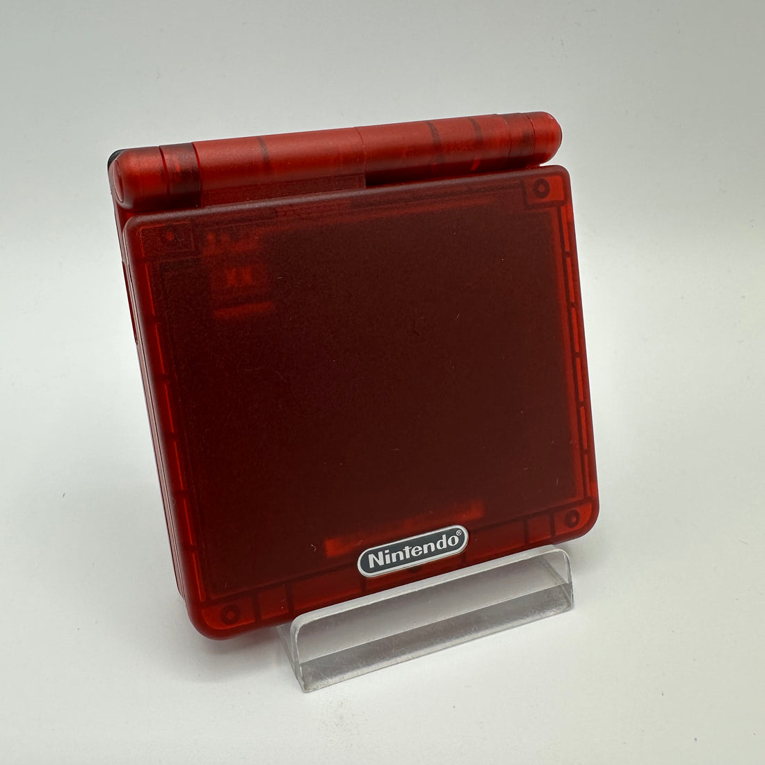 Gameboy Advance SP Rot Transparent