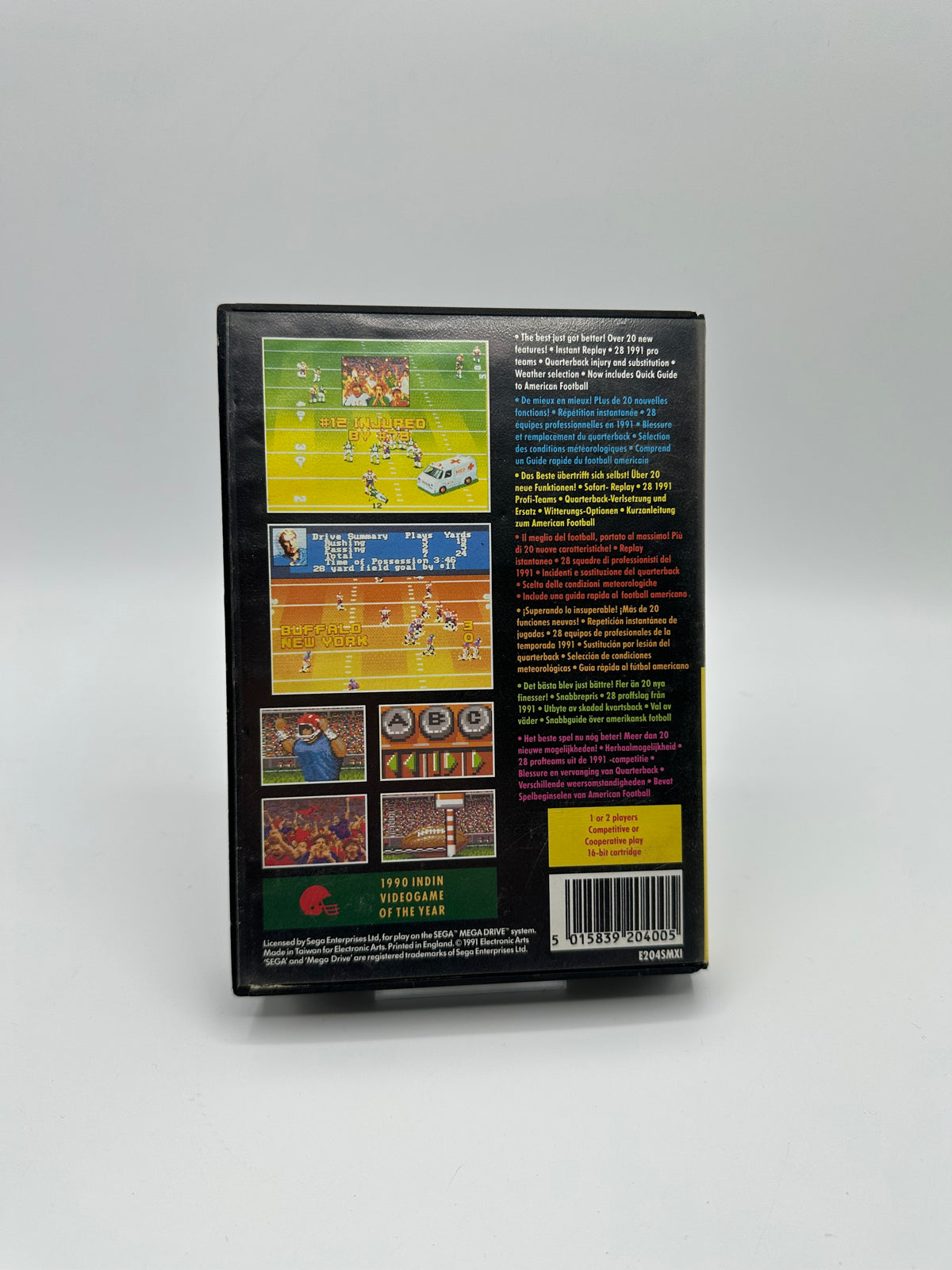 John Madden Football 92
