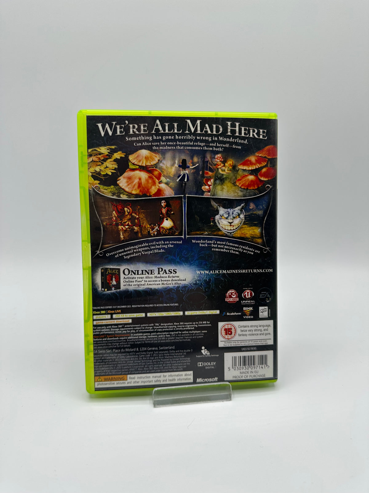 Alice Madness Returns - Reprint Cover