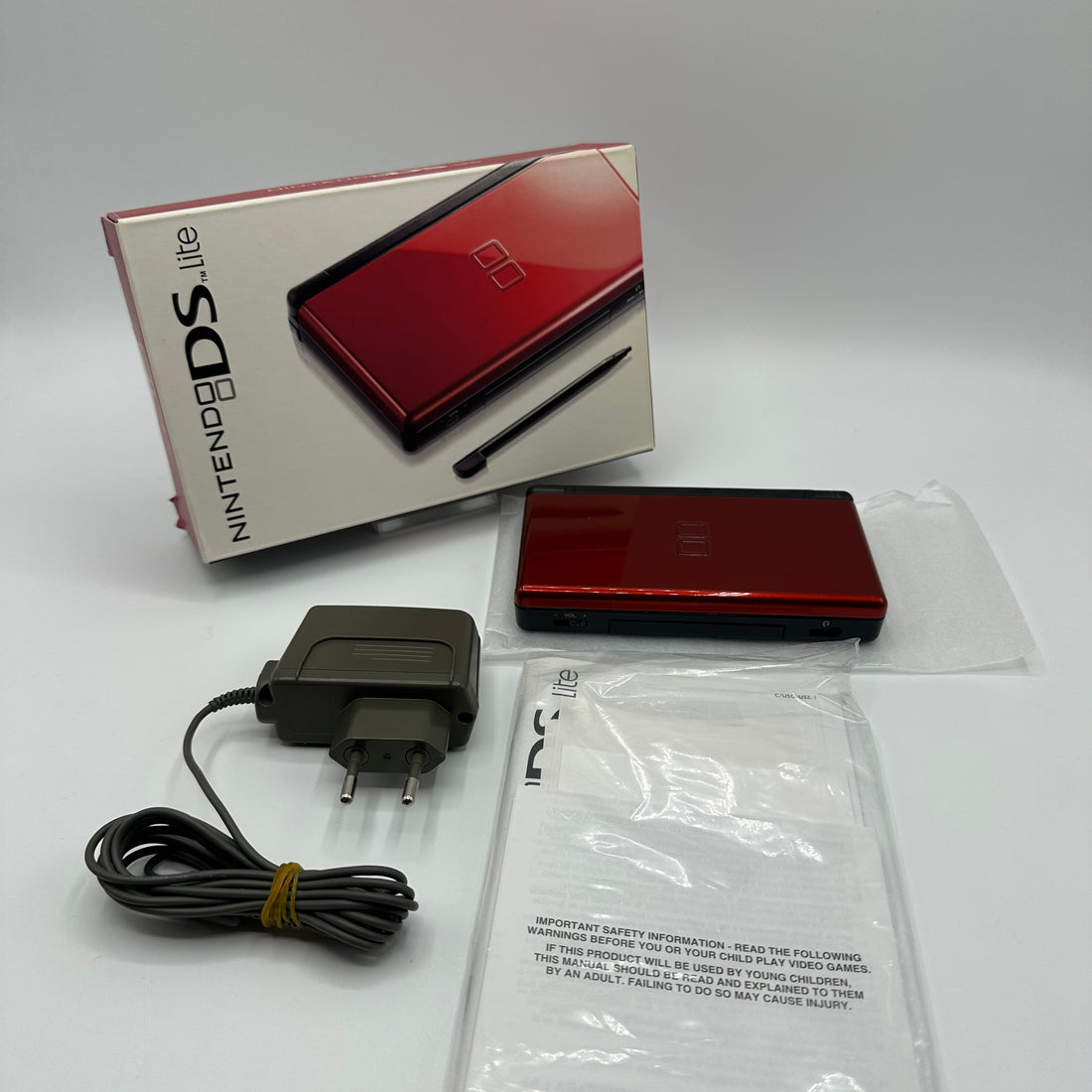 Nintendo DS lite - OVP - Rot / Schwarz