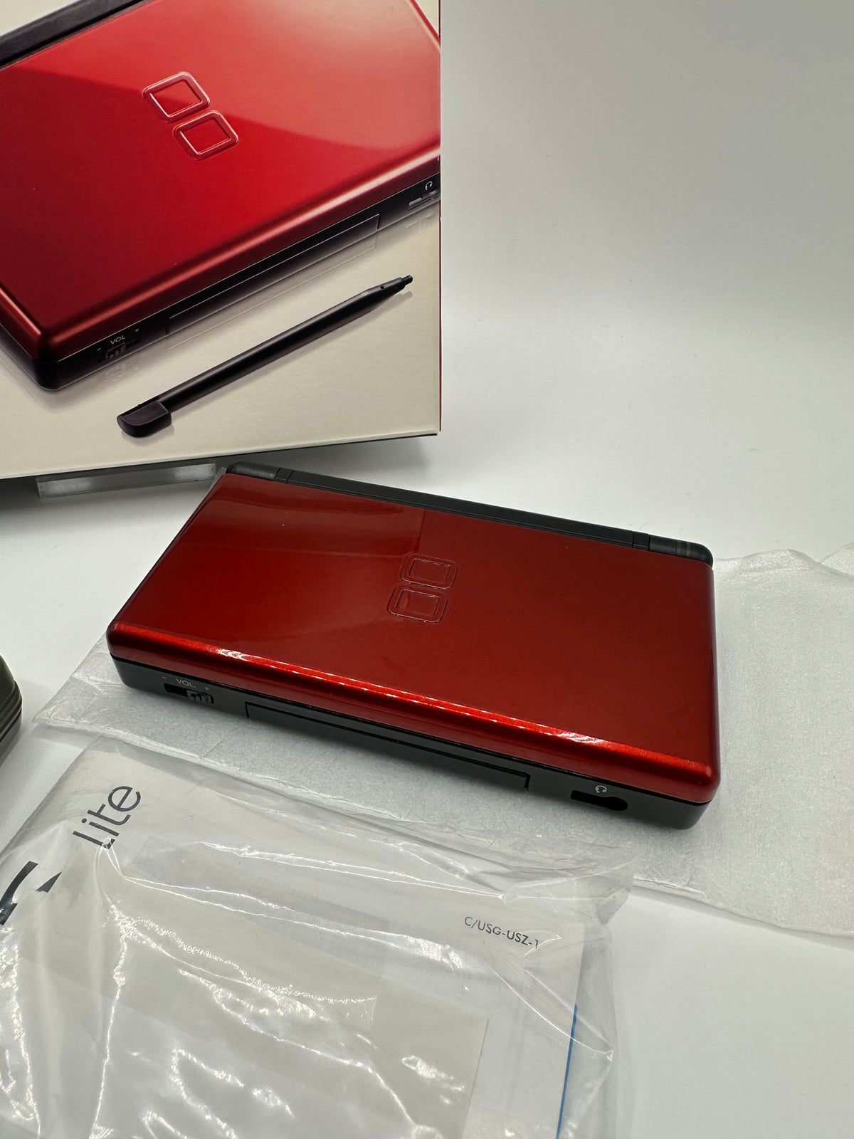 Nintendo DS lite - OVP - Rot / Schwarz