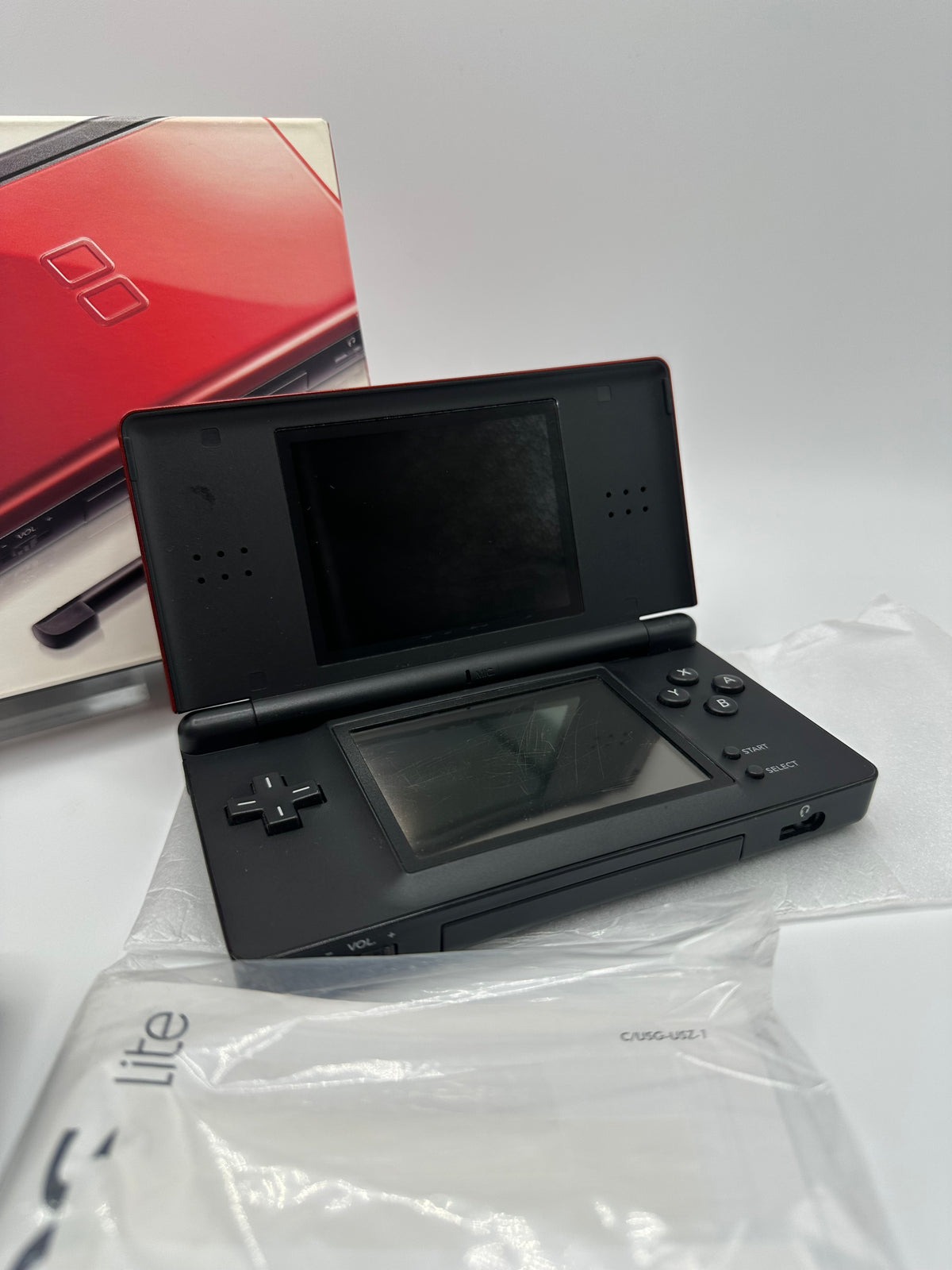 Nintendo DS lite - OVP - Rot / Schwarz