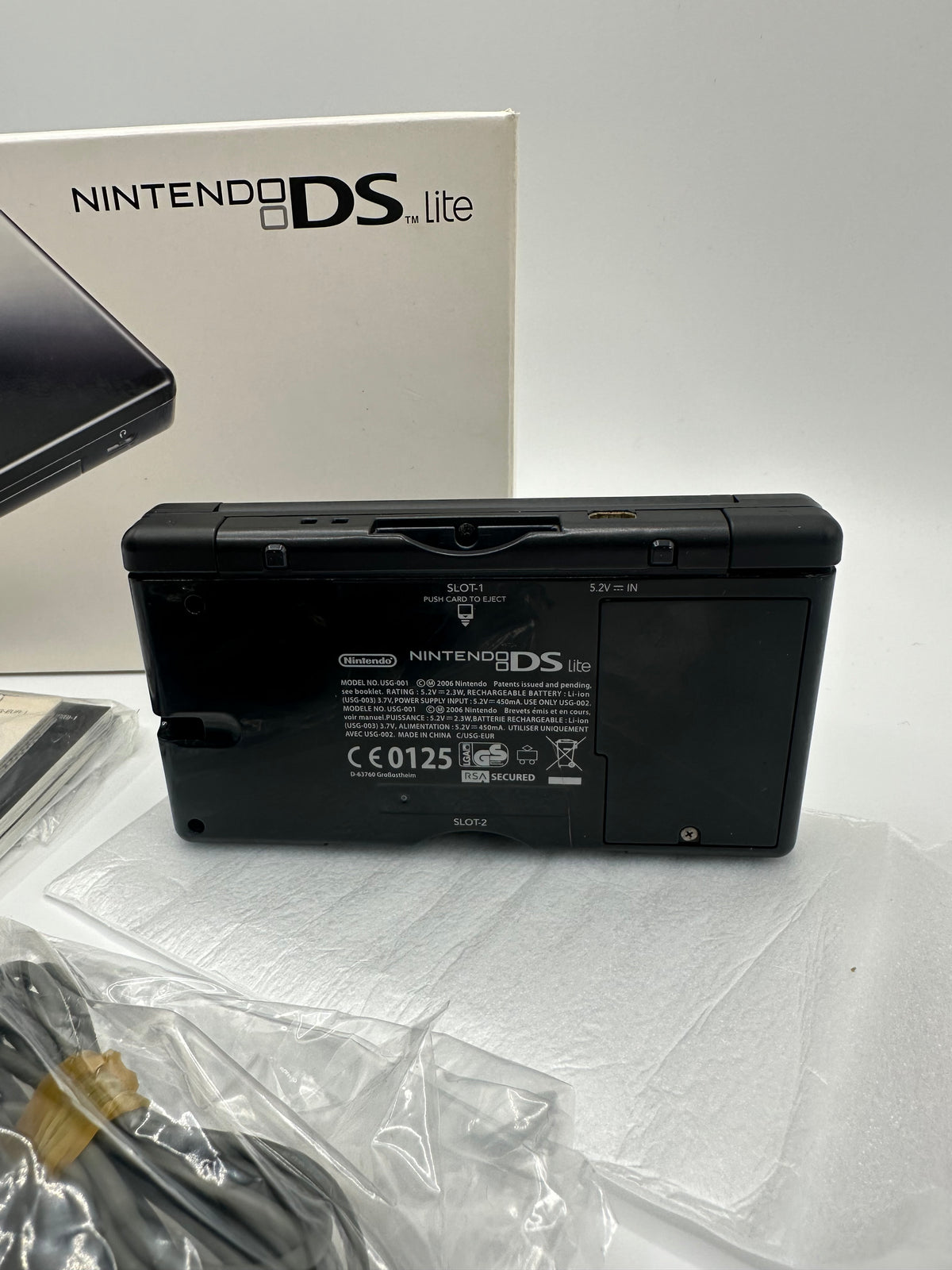 Nintendo DS lite - OVP - Schwarz