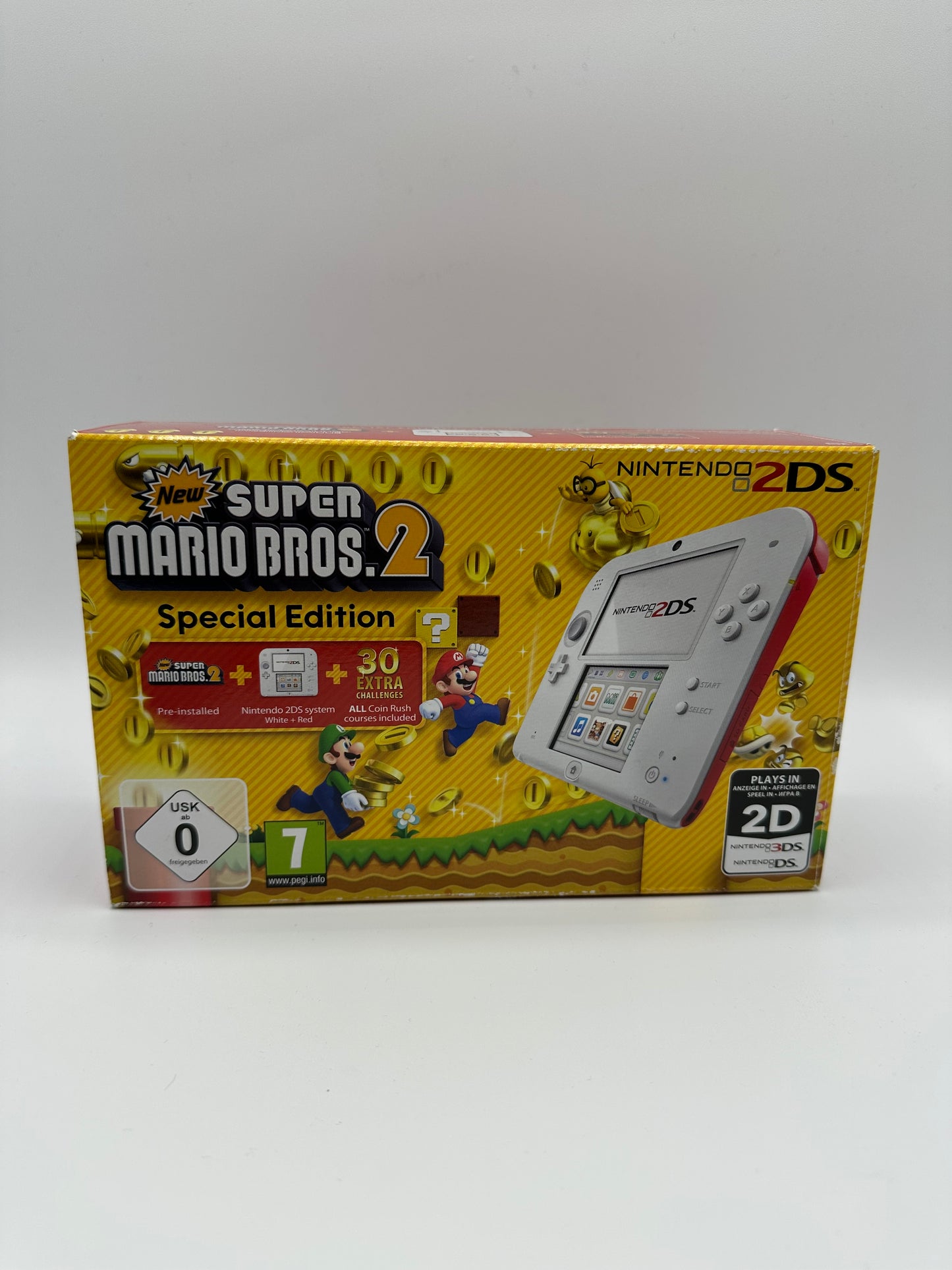Nintendo 2DS Konsole – New Super Mario Bros. 2 Edition mit OVP
