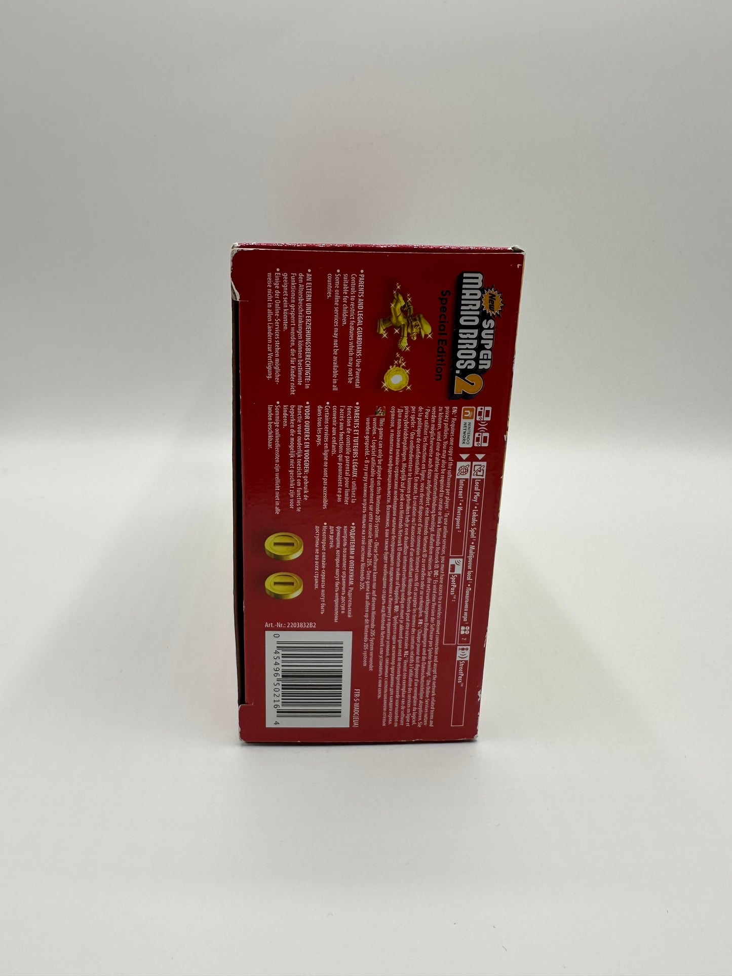 Nintendo 2DS Konsole – New Super Mario Bros. 2 Edition mit OVP