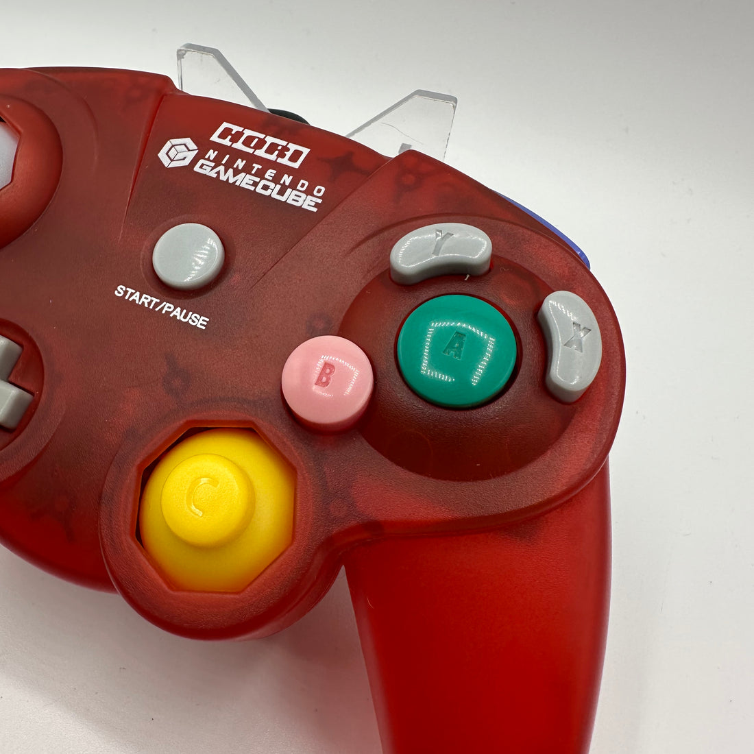 Hori Gamecube Controller Hori Pad Cube - Rot Transparent