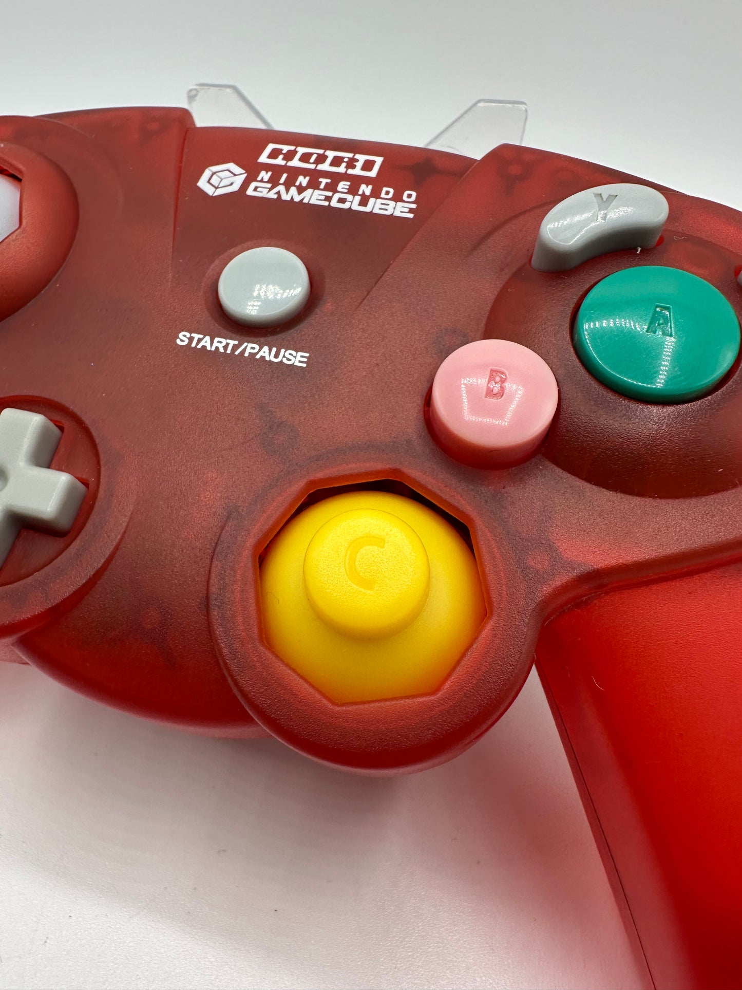 Hori Gamecube Controller Hori Pad Cube - Rot Transparent