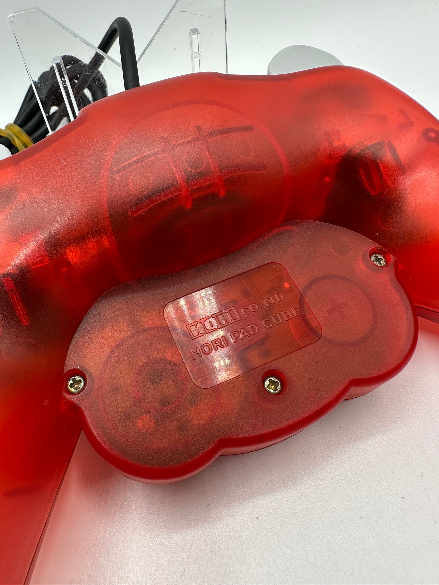 Hori Gamecube Controller Hori Pad Cube - Rot Transparent