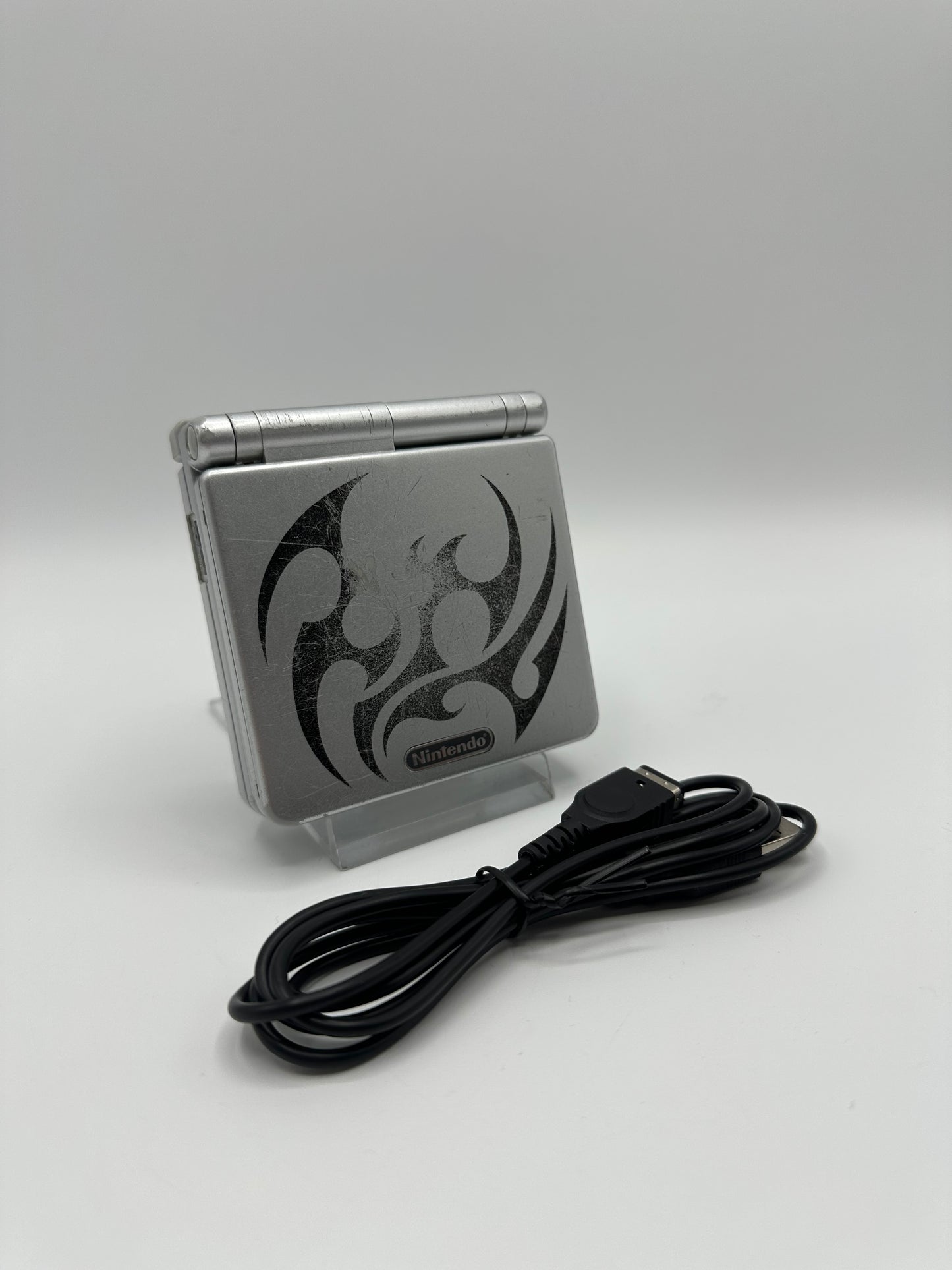 Gameboy Advance SP Silber Tribal Edition