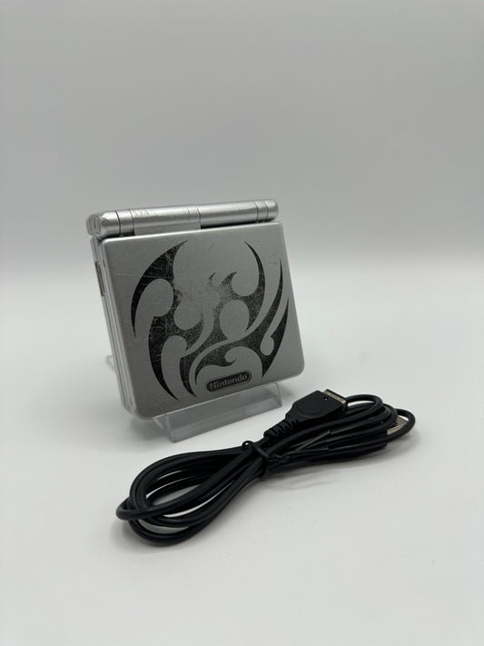 Gameboy Advance SP Silber Tribal Edition