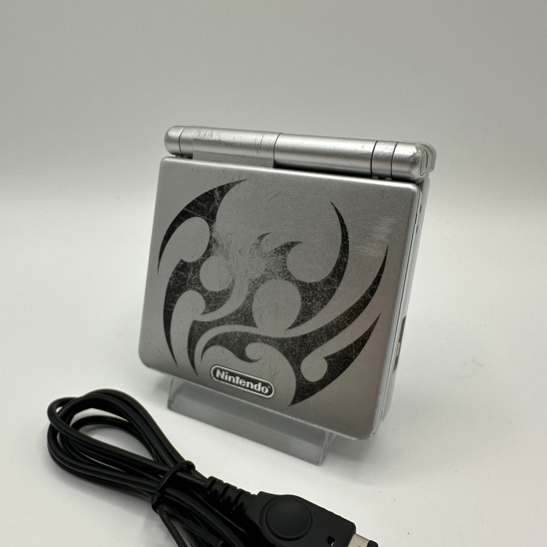 Gameboy Advance SP Silber Tribal Edition